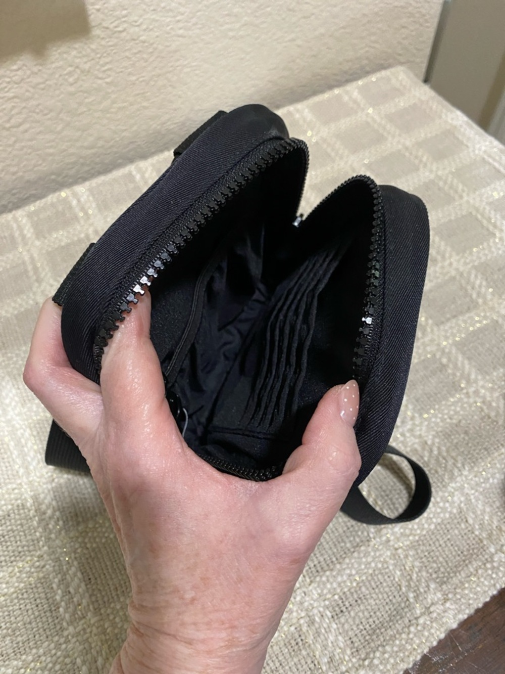 Brixley Black Crossbody Organizer Bag for Men - Picture 8 of 8